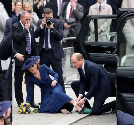 A Moment of Concern for Princess Catherine