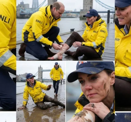The Prince and Princess of Wales at the RNLI Tower