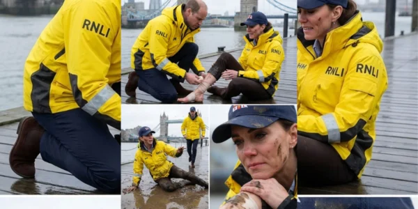 The Prince and Princess of Wales at the RNLI Tower