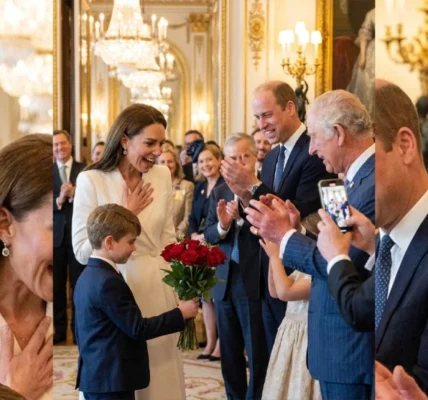 The Heartwarming Gesture of Prince Louis: A Bouquet for Mother