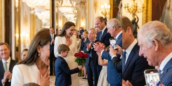 The Heartwarming Gesture of Prince Louis: A Bouquet for Mother