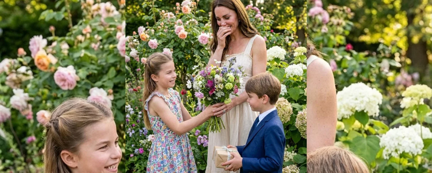 Charlotte and Louis’s Special Gift