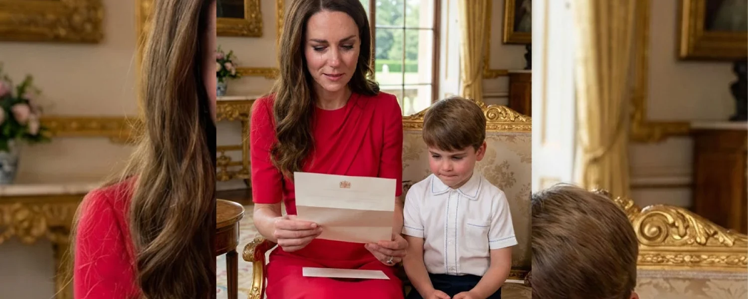 Prince Louis’ Sweet Tribute to Princess Catherine