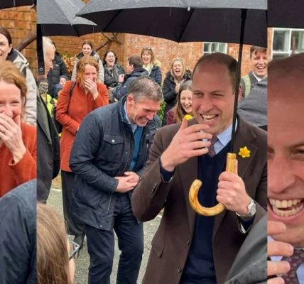 Prince William made everyone laugh out loud