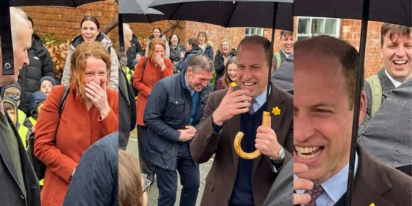 Prince William made everyone laugh out loud