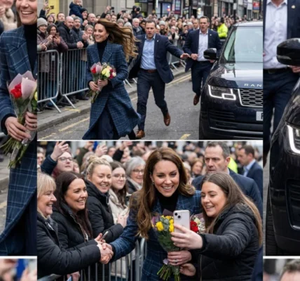 Princess Kate Runs to Fans Without Warning