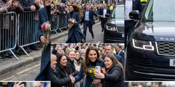 Princess Kate Runs to Fans Without Warning