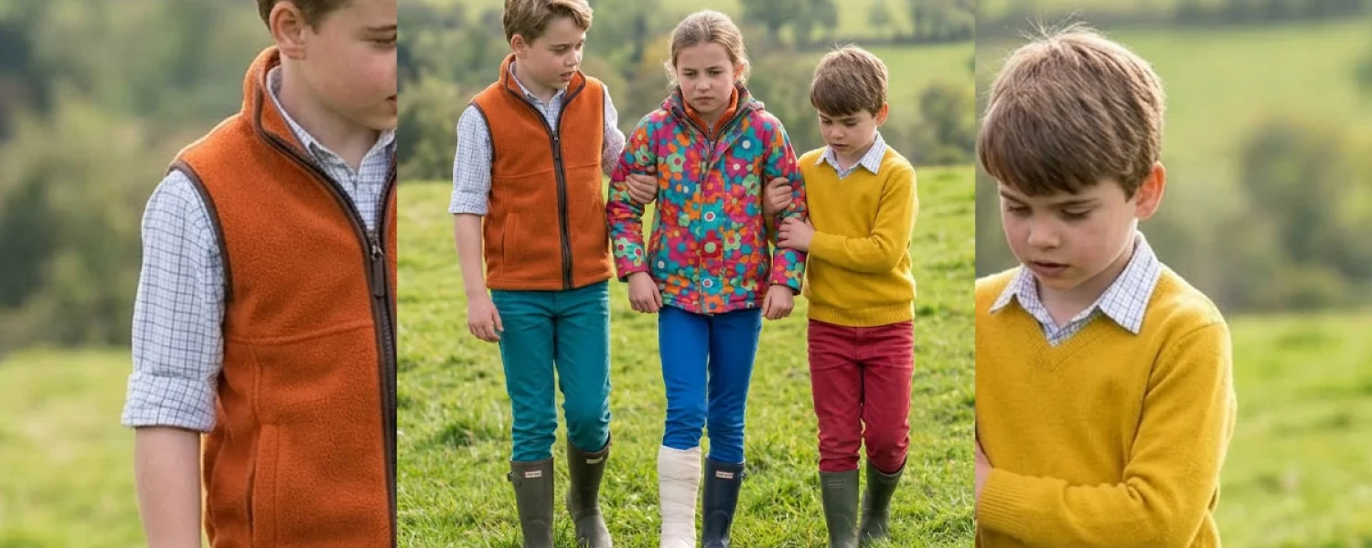 A moment of mutual support in times of difficulty: Charlotte’s injury.