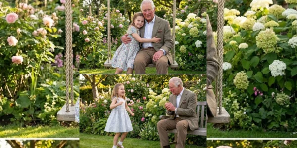 Princess Charlotte and King Charles