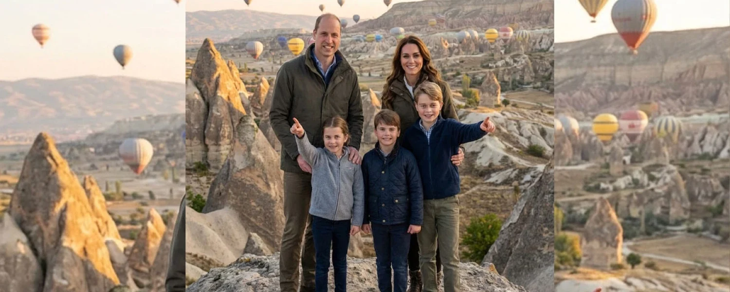 Inside Prince William and Catherine’s Secret Vacation in Cappadocia
