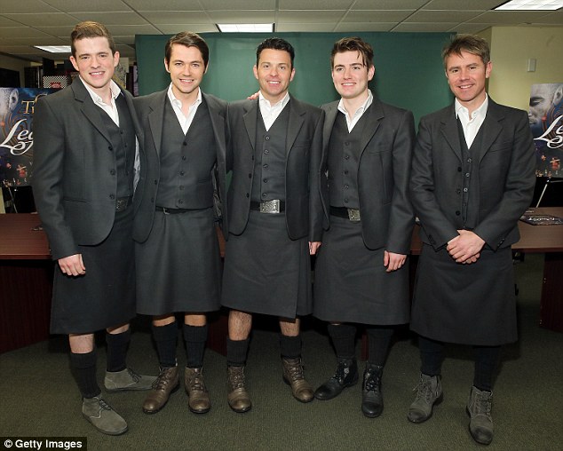 Celtic Thunder arrive in Sydney one man down for their tour | Daily Mail Online