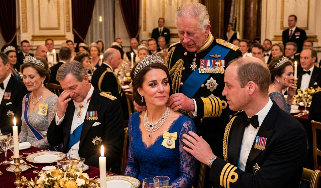 🚨 ROYAL SHOCK AT THE PALACE BANQUET! A moment no one expected has left guests whispering across the grand hall. Was this the night history…