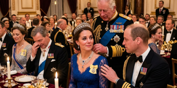 🚨 ROYAL SHOCK AT THE PALACE BANQUET! A moment no one expected has left guests whispering across the grand hall. Was this the night history…