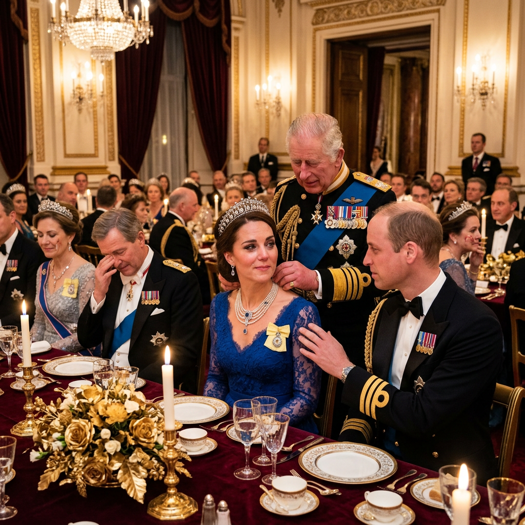 🚨 ROYAL SHOCK AT THE PALACE BANQUET! A moment no one expected has left guests whispering across the grand hall. Was this the night history…