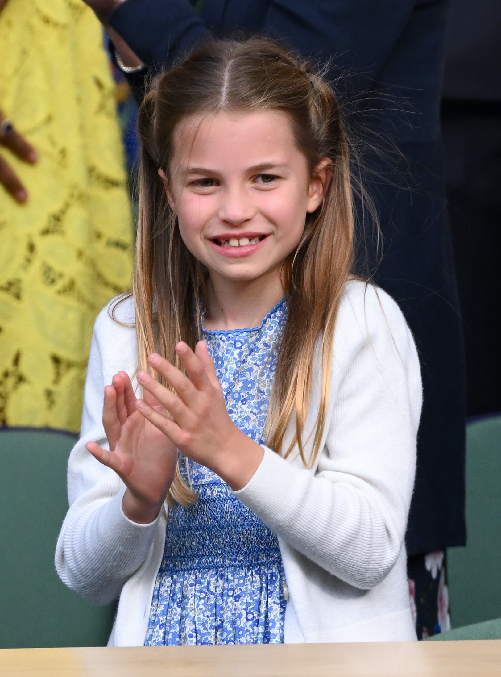 Princess Charlotte of Wales at Wimbledon 2023 | Look Back at All the  Celebrities to Visit Wimbledon This Year | POPSUGAR Celebrity UK Photo 11