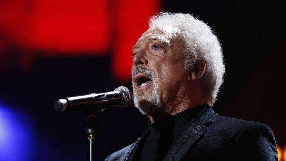 Sir Tom Jones postpones Chester show due to illness - BBC News