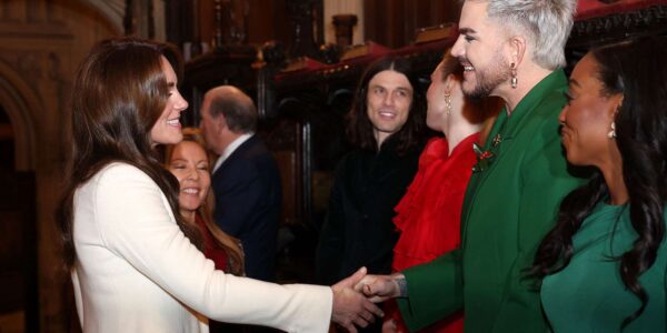 In a night straight out of a royal fairytale, Adam Lambert and Princess Kate stunned the world at the Royal Charity Gala with a duet that left 5,000 guests breathless — and Prince William wiping away tears. Adam’s flawless, soulful vocals filled the hall with haunting beauty, but when Kate joined him, her voice trembling yet powerful, the atmosphere shifted. Every note carried raw emotion as their voices blended in perfect harmony. At one tender moment, Adam turned, his eyes glistening, offering Kate a supportive nod. As she bravely delivered the soaring final note alone, the audience erupted into a standing ovation, many overcome with emotion. It was a performance of pure magic, vulnerability, and unforgettable royal courage.