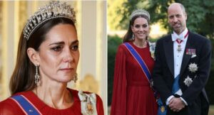 She Saved Me More Times Than I Can Count” — Prince William’s Tearful Tribute to Princess Catherine Melts Hearts Worldwide In a Moment That Stunned the Grand éLysée Palace Into Silence, Prince William Delivered a Heartfelt Tribute to Princess Catherine That Left Dignitaries and Diplomats Visibly Emotional. Rising Unexpectedly During the France State Banquet, He Spoke Not as a Future King—but as a Man Overwhelmed by Gratitude and Love. “Catherine,” He Began, Voice Trembling, “You’ve Been My Strength When I Had None, My Calm in Chaos, My Hope in Darkness.” the Room Fell Silent. Catherine, Radiant in Sapphire, Met His Eyes With Quiet Tears.