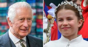 In the Quiet Garden of Windsor Castle, Princess Charlotte, Just Nine Years Old, Gave Her Grandfather King Charles III a Moment No One Expected. As He Rested During Cancer Treatment, Charlotte Appeared With a Ukulele and Began Softly Singing “Somewhere Over the Rainbow.” No Rehearsals, No Cameras—Just Love. Her Voice Trembled, but the Words Carried Straight to the King’s Heart. When She Finished, She Handed Him a Note: “For My Brave Hero. Your Strength Lights Our Skies. Love, Charlotte.” King Charles Held It to His Chest and Whispered, “That’s My Brave Girl.” Palace Aides Later Described It as “The Most Human Moment Windsor Has Seen in Years.” It Wasn’t a Performance—It Was Love in Its Purest Form.