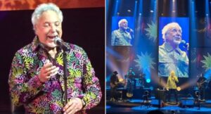 “Time Stood Still: Sir Tom Jones Ignites Chicago With a Voice That Refuses to Age” He Walked on With a Cane—But by the Time He Opened His Mouth, the Walking Stick Vanished From Memory. At the Chicago Theatre, Sir Tom Jones Didn’t Just Perform—He Roared Back Against Time Itself.
