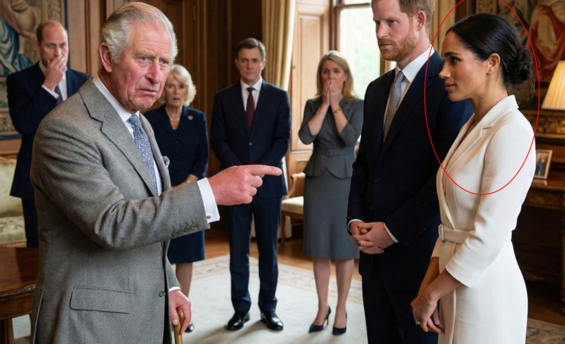 “ENOUGH IS ENOUGH — RESIGN THE SUSSEX TITLE IMMEDIATELY!” Meghan’s bizarre attitude and public outcry have reached unprecedented levels, with anger now directed at King Charles.