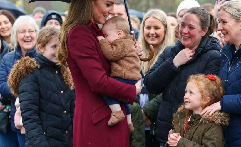 A CHILD REFUSED TO RELEASE PRINCESS KATE—and in that silent, unplanned second, the future Queen proved exactly why she remains so profoundly loved by millions.