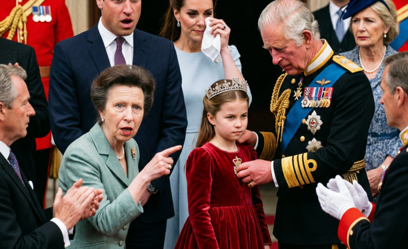THE PALACE IS IN SHAMBLES! 😱 King Charles just executed a forbidden “Secret Coronation” for Princess Charlotte, obliterating centuries of royal law in a single, heart-stopping stroke!