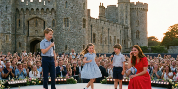 “This one’s for Mom…” 🎤😭 Princess Catherine was incredibly touched by a performance that brought tears to her eyes.