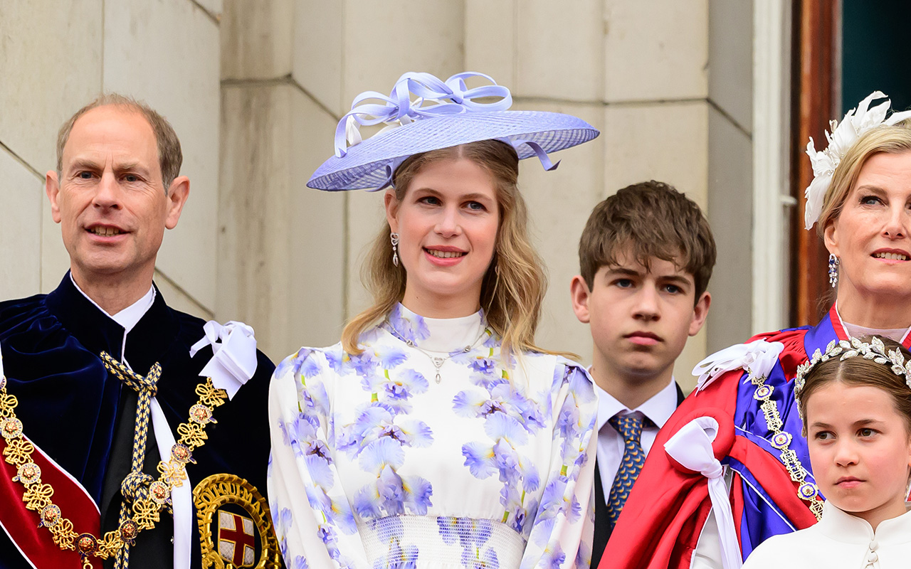 Lady Louise Windsor Dons Floral Photo Dress at King Charles Coronation