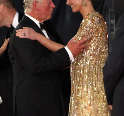 “You Are Your Mother’s Daughter in Ways No One Expected” — King Charles Brought to Tears as He Calls Princess Catherine the Royal Family’s Greatest Blessing At a royal dinner at Windsor Castle, candlelight shimmered against crystal goblets and ancient stone walls as Andrea Bocelli performed a haunting rendition of “Panis Angelicus.” His voice, ethereal and soul-stirring, filled the grand hall with a reverence that seemed to pause time itself. As the final note faded into silence, King Charles III slowly rose to his feet. Holding his glass with trembling hands, he spoke softly, “I never realized how much I needed a daughter… until Catherine entered our lives.” The room fell completely still. Royals and dignitaries turned to listen as the King looked at Kate and continued, “You are your mother’s daughter — in ways so profound, I’ve had to relearn what gentle courage truly means.” Applause followed — not for the speech alone, but for the love finally spoken aloud after years of quiet devotion.