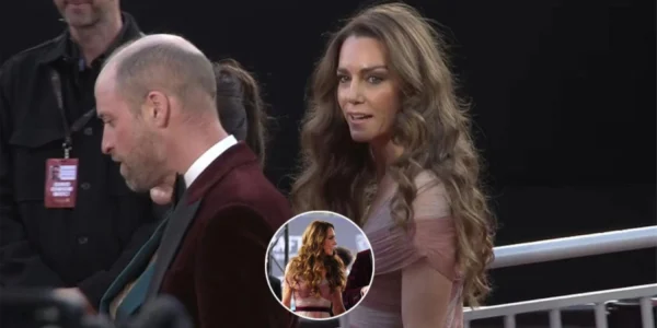 Body language expert reveals the awkwardness as Prince William and Princess Catherine attended the BAFTA Awards.