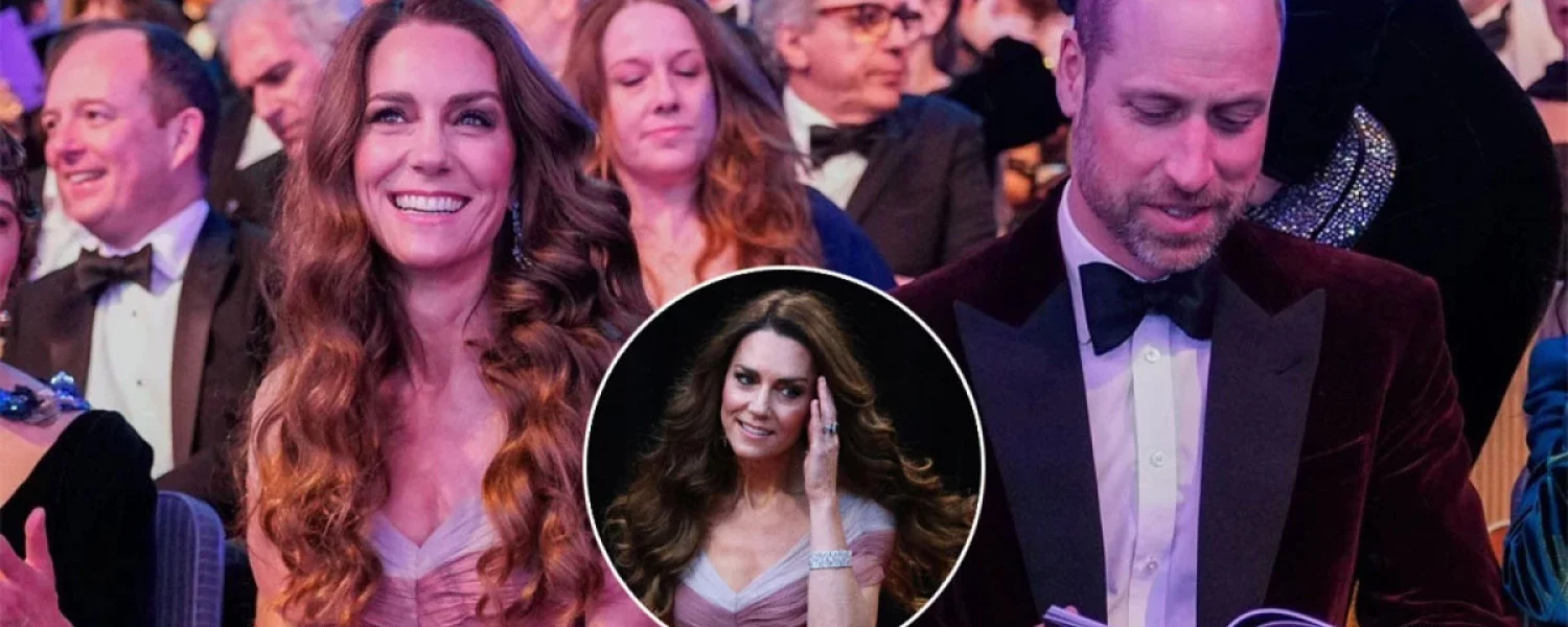 Princess Catherine impressed with her new hairstyle and rare diamond bracelet, marking her unexpected return to the BAFTA Awards after three years.