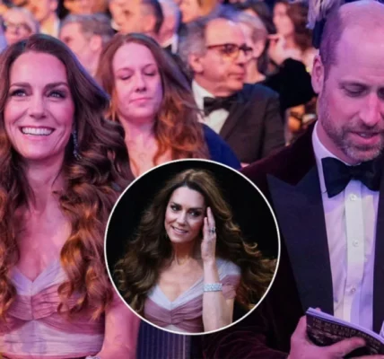 Princess Catherine impressed with her new hairstyle and rare diamond bracelet, marking her unexpected return to the BAFTA Awards after three years.