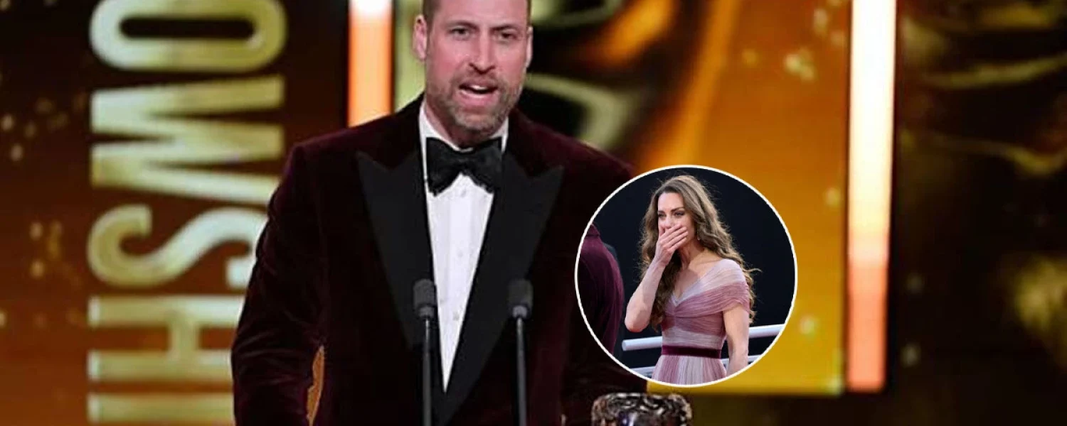 Fans were stunned by Prince William’s unexpected revelation at the BAFTA awards, which deeply moved Catherine.