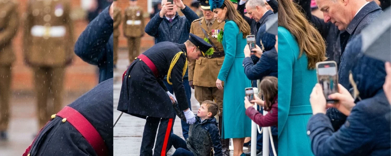 The Heartwarming Gesture at the Rainy Ceremony The Heartwarming Gesture at the Rainy Ceremony