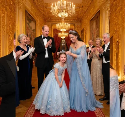 A Magical Evening at Kensington Palace: Princess Charlotte’s Heartwarming Surprise