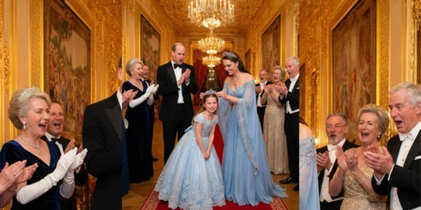 A Magical Evening at Kensington Palace: Princess Charlotte’s Heartwarming Surprise