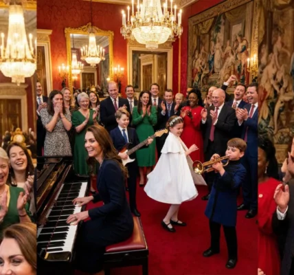 Princess Catherine and Her Children Dazzle at Buckingham Palace