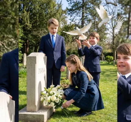 The Royal Visit to Princess Diana’s Grave