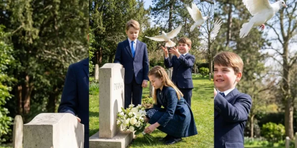 The Royal Visit to Princess Diana’s Grave