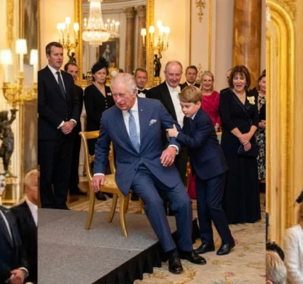 SHOCK AT WINDSOR! 🚨 A Heart-Stopping Moment as Prince George Breaks Protocol to Save King Charles!