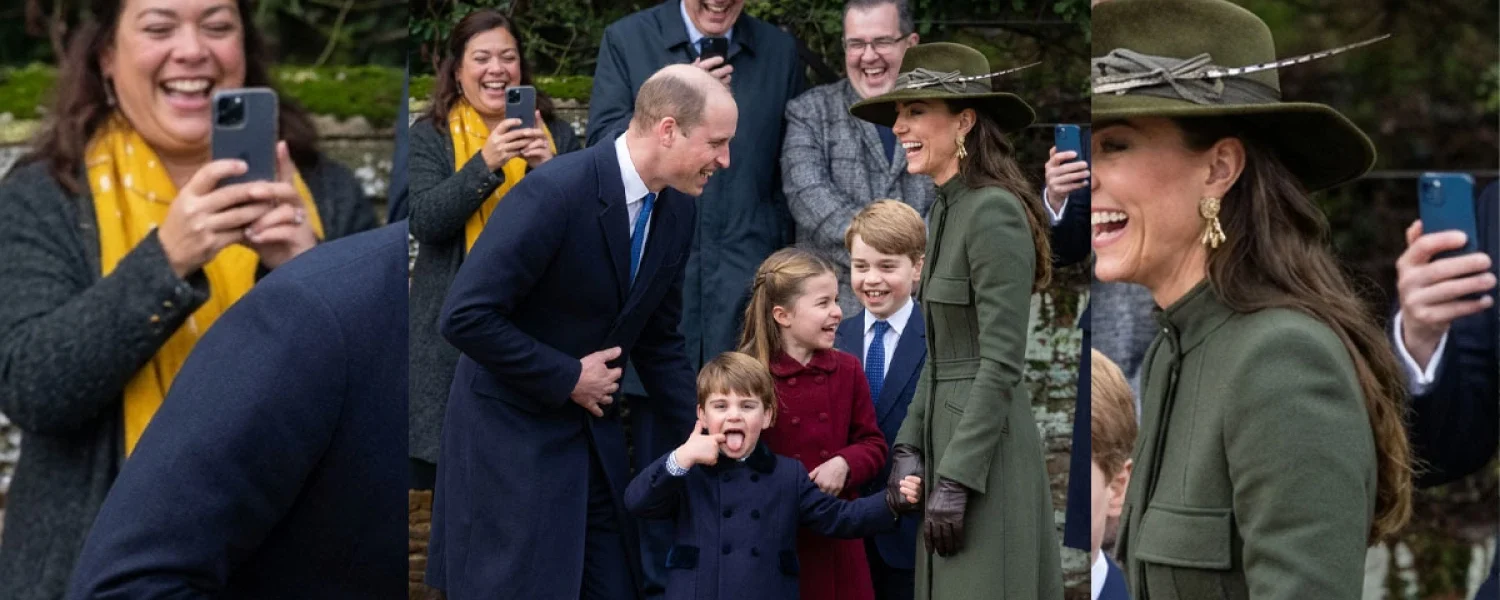 Prince Louis makes everyone laugh out loud.