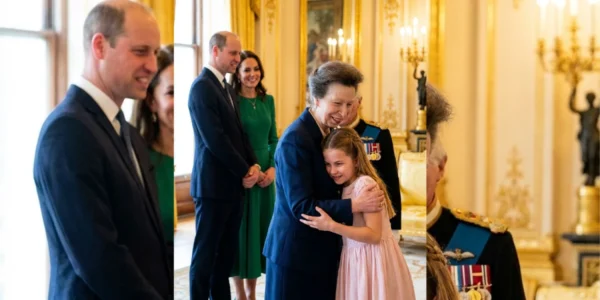 A Heartwarming Moment: Princess Anne Embraces Charlotte