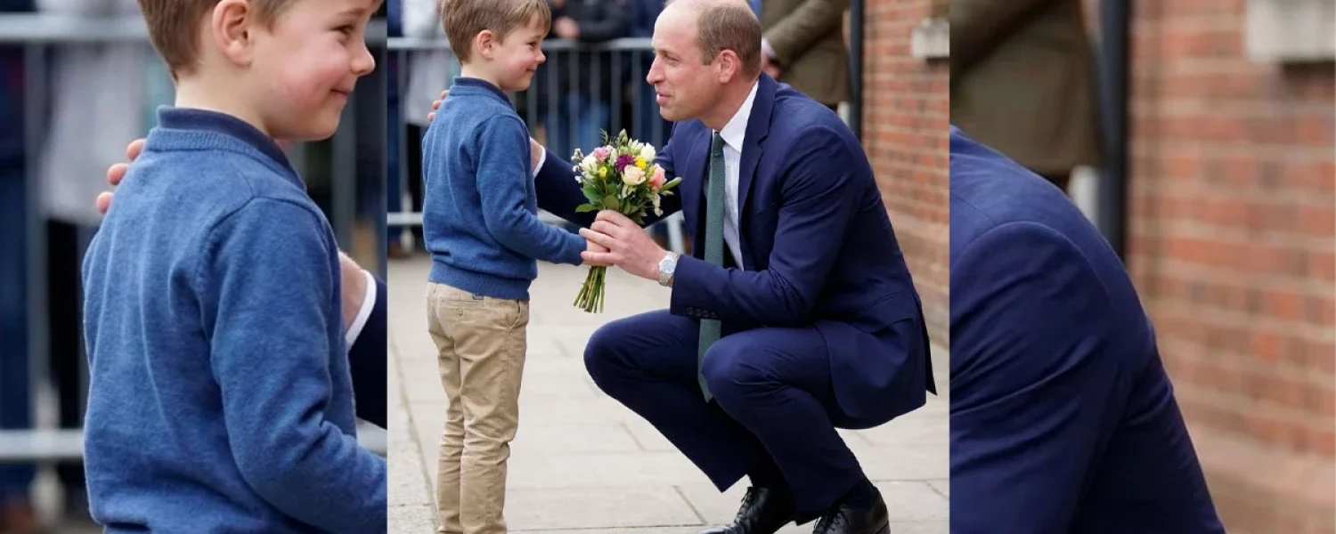Prince William and the Young Flower Giver Prince William and the Young Flower Giver
