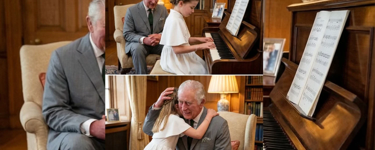 A Moment with Charlotte and King Charles A Moment with Charlotte and King Charles