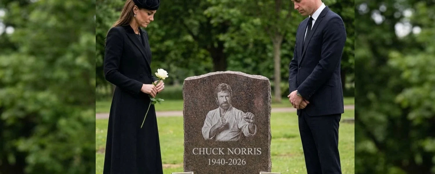 Princess Catherine and William Honor Chuck Norris Princess Catherine and William Honor Chuck Norris