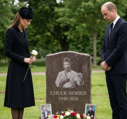 Princess Catherine and William Honor Chuck Norris