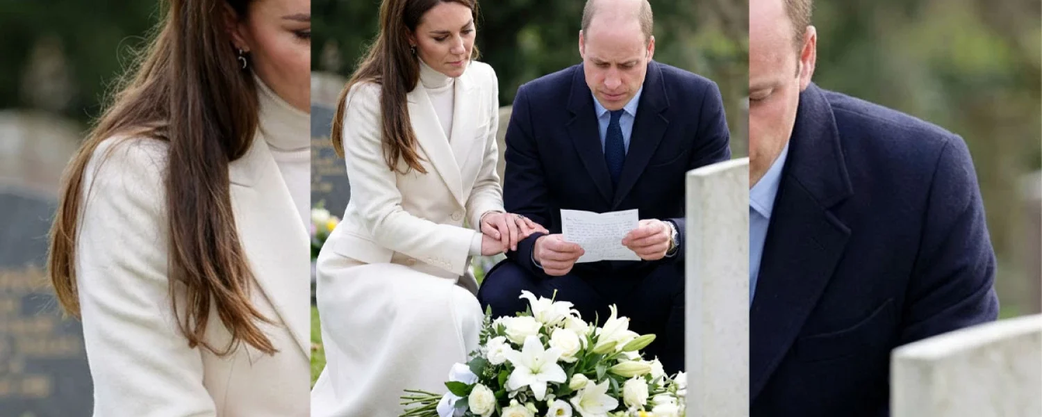 William and Catherine’s Visit to Diana’s Grave