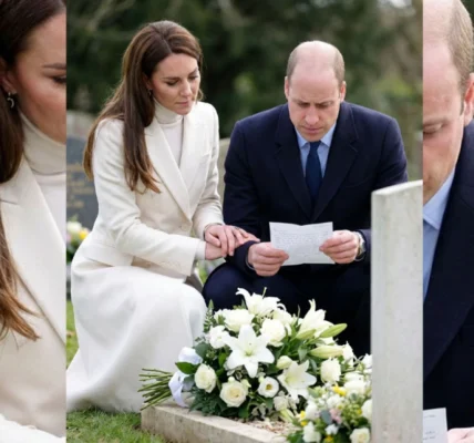 William and Catherine’s Visit to Diana’s Grave