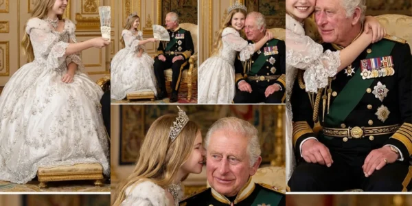 Princess Charlotte and King Charles